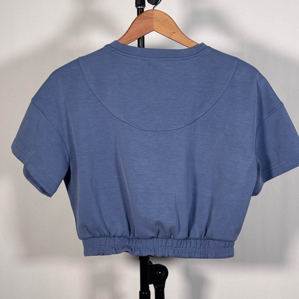 NWOT Lululemon Softstreme Gathered T-Shirt - Picture 3 of 5